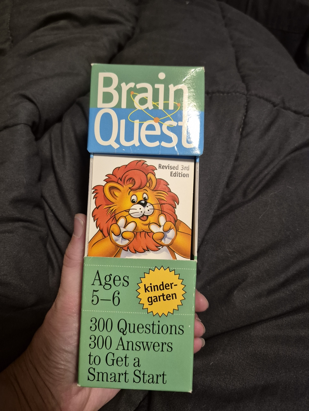 Kindergarten Flash Cards - Green - Ages 5-6